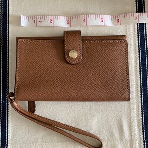 Coach Tan Phone Wallet